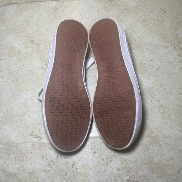 Black & White No Boundaries Canvas Sneakers Lace-Up Closure Memory Foam Insoles - Picture 6 of 6